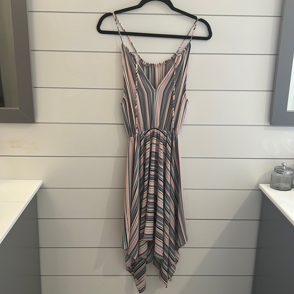 Multicolored Striped Dress - Picture 1 of 3